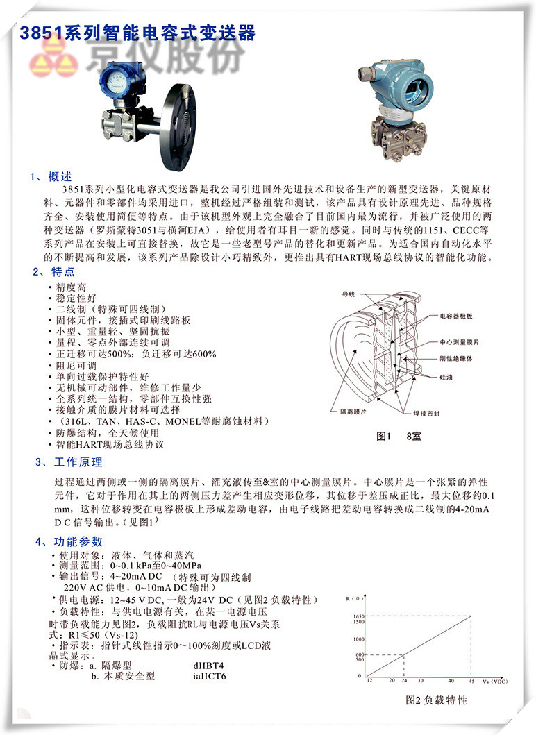 3851係列智能電容式午夜香蕉视频