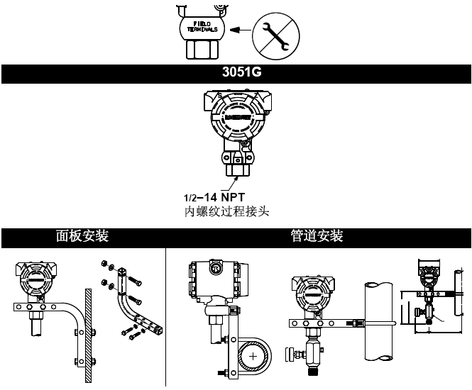 羅斯蒙特3051午夜香蕉视频的正確安裝和調試方法