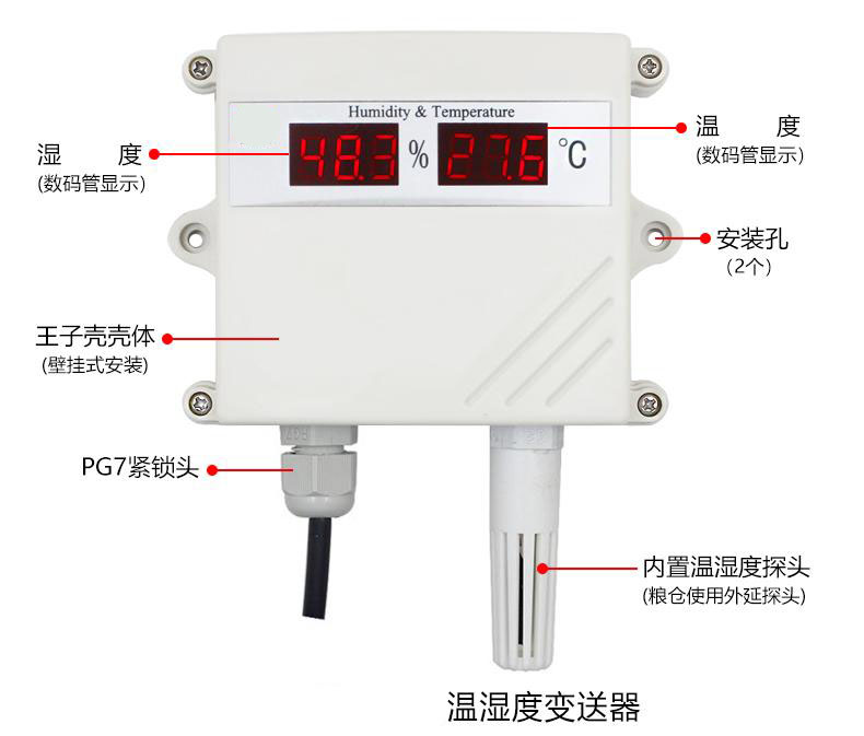 溫濕度午夜香蕉视频用於糧庫的在線監控
